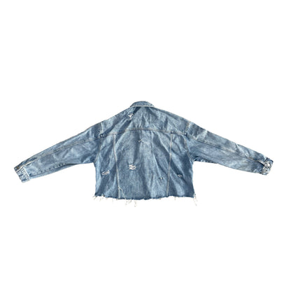 Destroyed Denim Jacket